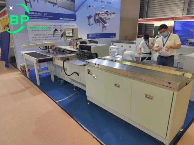 Máquina de atascamiento de alambre del lazo del cuaderno automático de China sola - maquinaria Co., Ltd de Ningbo BingPeng