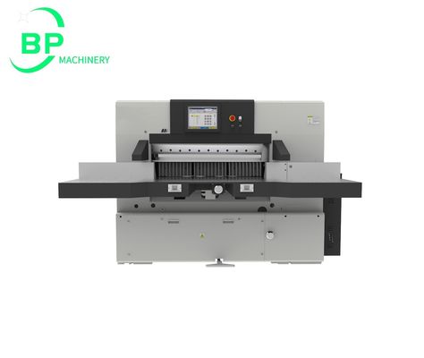 calidad  High Speed Hydraulic Computerized Paper Guillotine K Serial Machines Paper Cutter and Cutting QZYK130 Fábrica