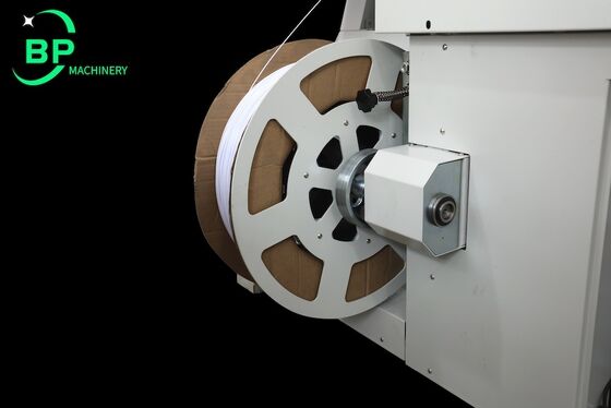 Plastic coil forming and coil binding machine PS420 for notebooks thickness up to 25mm