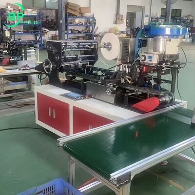 Máquina de sobres Kraft Clasp bp001 con perforadora e inserción de cierre metálico para papel kraft de muchos tamaños diferentes