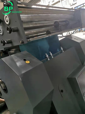 Troqueladora TYMP750 el cortar con tintas semi auto y de la hoja caliente para el área de impresión y que embala