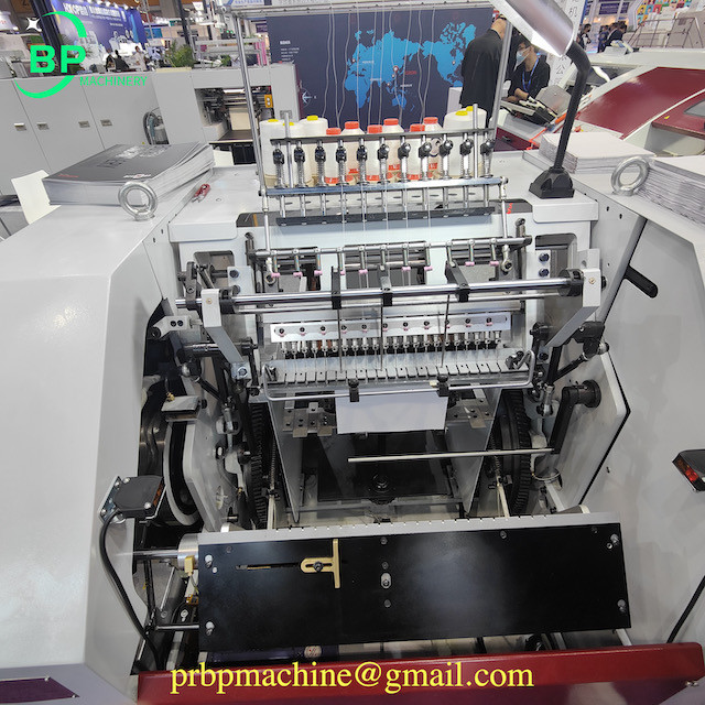 Máquina de cosido de pliegos de alta velocidad del hilo de China SXT 460C